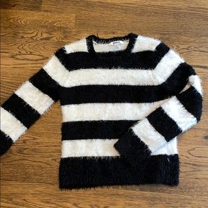 DKNY furry sweater